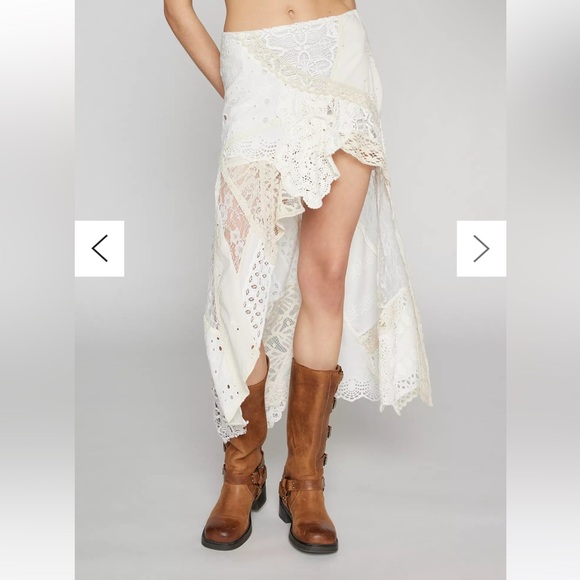 Kimchi Blue Dresses & Skirts - SOLD - NWOT - Urban Outfitters (Kimchi Blue) Cream Lace Skirt